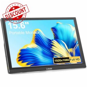 Lrtzcbi Portable Monitor 15.6 Inch