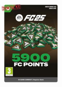 EA SPORTS FC 25 5900 Ultimate Team Points | Xbox One/Series X|S - Download Code
