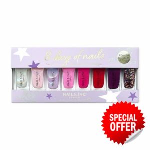 Nails.INC 8 days of Nails 8-Piece Miniature Nail Polish Gift Set
