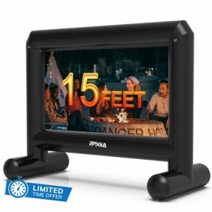 PPXIA Inflatable Movie Screen Outdoor Mega Projector Screen with Air Blower