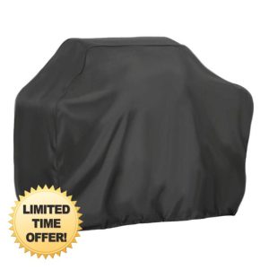 Barbecue Cover Grill Cover Outdoor Waterproof 210D Oxford Cloth BBQ Cover Grill BBQ Barbecue Dust-proof Cover Suitable for Courtyard BBQ