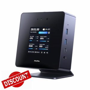 AtomMan Mini PC X7 Ti Barebone with Intel Core Ultra 9 185H Processor