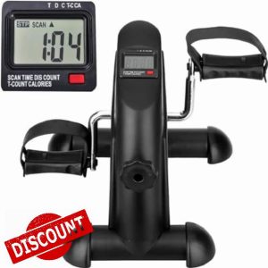Mini Exercise Bike Portable Home Pedal Exerciser Gym Fitness Leg Arm