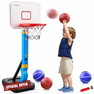 Hot Bee Toddler Basketball Hoop