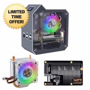 GeeekPi N07 Mini Tower NVMe NAS Kit for Raspberry Pi 5