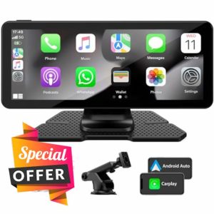 LAMTTO Wireless Carplay Car Stereo & Android Auto