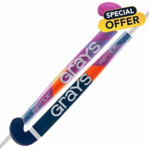 GRAYS Riptide Ultrabow Senior Hockey Stick (Pink/Blue)