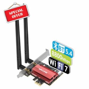 WAVLINK WiFi 7 PCIe Network Card BE8800