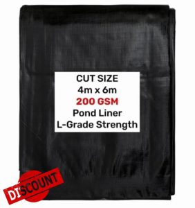 4m x 6m Flexible Pond Liner