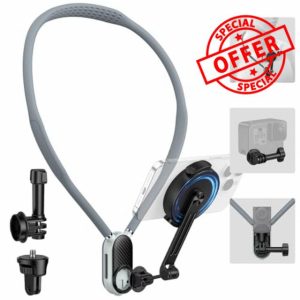 CAMOLO Magnetic Neck Mount for Phones&Action Camera