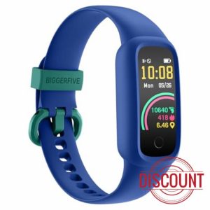 BIGGERFIVE Vigor 2 L Kids Fitness Tracker Watch for Boys Girls Ages 5-15