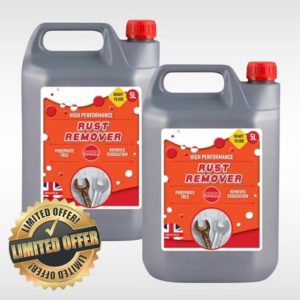 Dunnet Tools Multipurpose Rust Remover Car Rust Remover Water-based Metal Rust Remover Rust Inhibitor Rust Converter Metal Parts Refurbishment Cleaning Supplies (10L Rust remover)