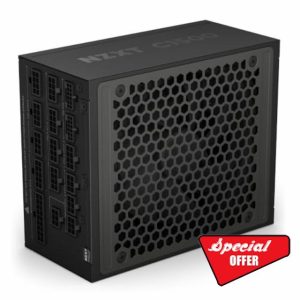 NZXT C1500 Platinum ATX 3.1 | Fully Modular Low-Noise PC Gaming Power Supply | 1500 Watts | 80 PLUS Platinum| Dual 12V-2x6 Connectors | Zero Fan Mode | 100% Japanese Capacitors | Black