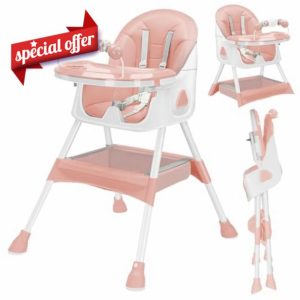 UBRAVOO 3-in-1 Baby HighChair