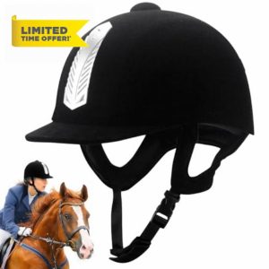 Horse Riding Headgear Horse Riding Hat Equestrian Safety Helmet Breathable Horse Riding Helmet Ergonomic Streamlined Design For Riding