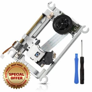 Gorliskl TDP182W Laser Deck Optical Drive Assembly for Playstation 2 Slim SCPH-70000 7000X 7000# Series PS2 Slim Console Replaceme
