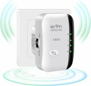 CRST WiFi Extender Booster with 3650 Sq.Ft Wider Coverage
