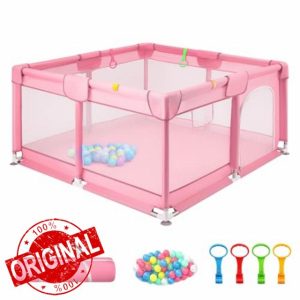 Trintion Baby Playpen for Babies and Toddlers with Mesh Walls