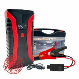 Zanmuk Car Battery Jump Starter - 2500A Jump Starter Power Pack Car Battery Booster Power Bank with LED Flashligh