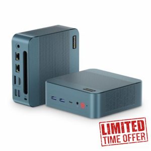 BOSGAME P2 Mini Gaming PC 12th Intel i7-12700H (14C/20T