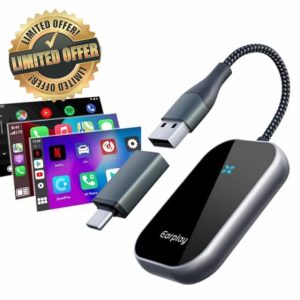 KOJ RLX CarPlay Wireless Adapter and Android Auto Wireless Adapter UK 2 IN 1