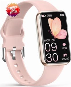 Slim Fitness Tracker with Heart Rate