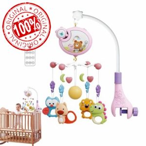 Mobile for Crib | Nursery Decor Musical Mobile with Remote Control