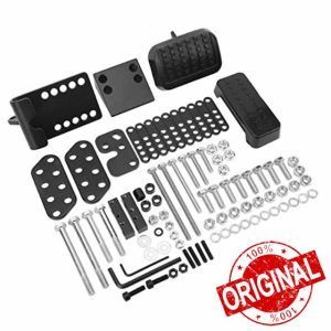 AOWINHIT Gas and Brake Pedal Extenders Kit Universal Anti Slip Accelerator Brake Pedal Extensions for Most Cars