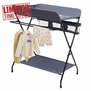 Diaper Organizer Station Table for Changing Clothes and Diapers