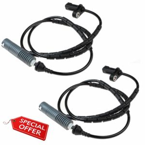 YAOPEI 2x Rear ABS Sensor for BMW 1 Series 3 Series E81 E82 E87 E88 E90 E91 E92 E93 Rear Left and Right Wheel Speed Sensor 34526762466