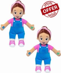 Rachel Lady Plush Doll With Ms. Speak & Sing Soft Plush Body - Music