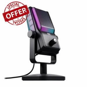 CHERRY XTRFY Ngale R Premium USB Microphone for Recordings & Streaming