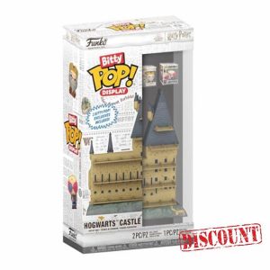 Funko Bitty POP! Display: Harry Potter - Hogwarts Castle - Albus Dumbledore™ and Luna Lovegood™ and Can Display a Total Of 18 Characters and A Surprise Mystery Mini Figure - 0.9 Inch (2.2 Cm)