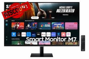 Samsung LS32DM700UUXXU 32" 4K Ultra HD HDR10 Smart Monitor with Speakers - 3840x2160