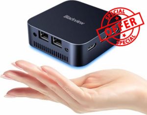 Blackview Mini PC Mini Computer MP80 Intel N5095