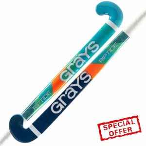 GRAYS Riptide Ultrabow Senior Hockey Stick (Blue/Green)