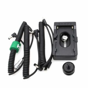 HangTon NP-F970 550 Battery Adapter Plate to BMPCC 4K 6K Pro BMCC 6K 12V DC Power Cable for Sony Blackmagic Pocket Cinema Camera