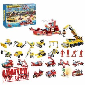 Lumitex Advent Calendar 2024 Car Toy Building Blocks