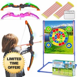 VATOS 2 Pack Bow and Arrow Toy