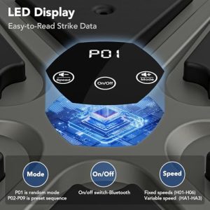 Wall Mounted with 9 Modes/Speed Adjustment