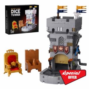 Millionspring DnD Dic Tower Building Kit Creative D&D Building Toy for DM's & Players