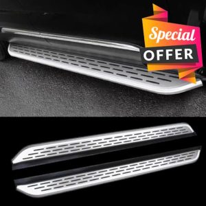 2pcs fit for SsangYong Korando 2019-2024 Side Step Running Board Aluminium Pedal (with Brackets)