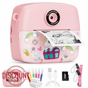 ASTGMI Kids Camera Instant Print
