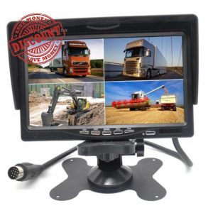 Padarsey 7" TFT LCD Car Rearview Quad Split Monitor