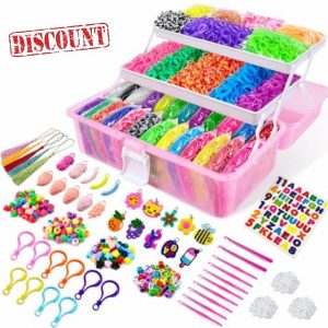 ROSHUKG 14500 Rubber Bands Bracelet Kit