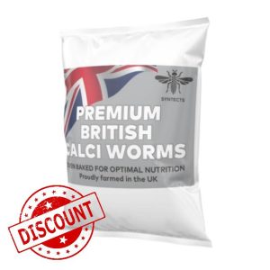 UK-Farmed Dried Calci Worms for Wild Birds - 5kg Bag | Oven-Baked for Maximum Nutrients | High Calcium & Protein for Strong Bones & Feathers | Perfect for Robins
