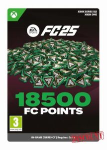 EA SPORTS FC 25 18500 Ultimate Team Points | Xbox One/Series X|S - Download Code