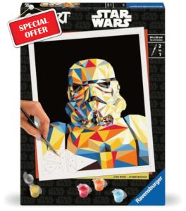 Ravensburger 23895 CreArt-Paint by Numbers 23895-Star Wars-Stormtrooper-from 12 Years