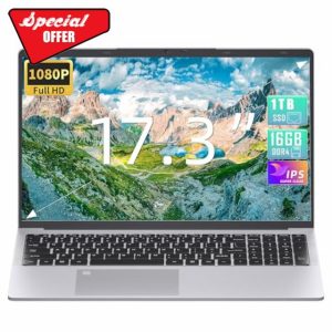 Fsjun 2024 Newest 17.3" Laptop