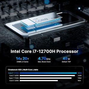 Core i7 12700H(14C/20T
